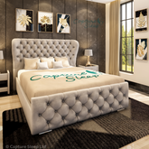 Oxford Wingback Bed Frame