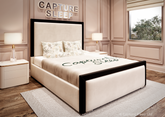 Alana Bed Frame with Black Border
