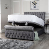 Windsor Sleigh Ottoman Storage Divan Bed Frame