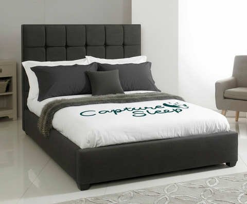 Cube Upholstered Bed Frame