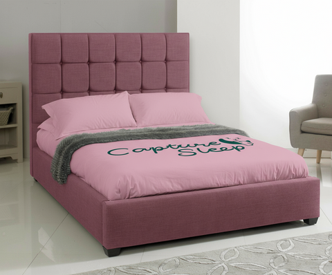 Cube Upholstered Bed Frame