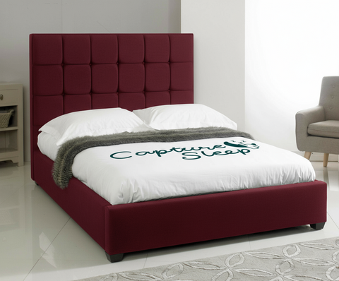 Cube Upholstered Bed Frame