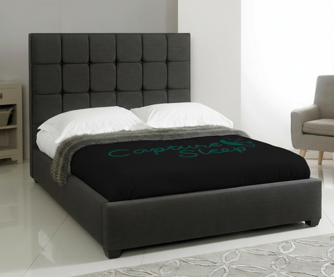 Cube Upholstered Bed Frame