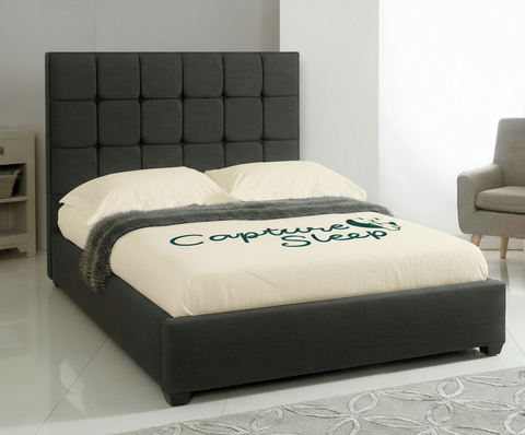 Cube Upholstered Bed Frame