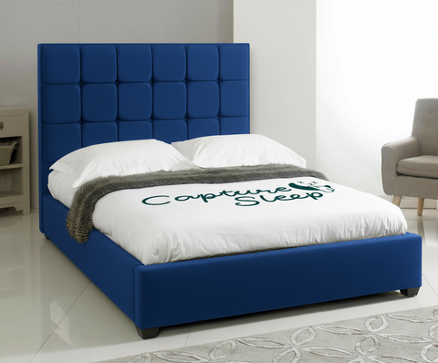 Cube Upholstered Bed Frame