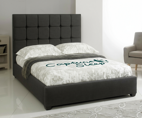 Cube Upholstered Bed Frame