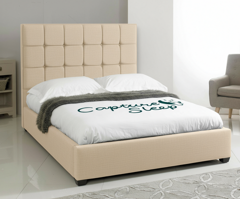Cube Upholstered Bed Frame