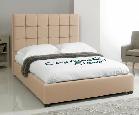 Cube Upholstered Bed Frame