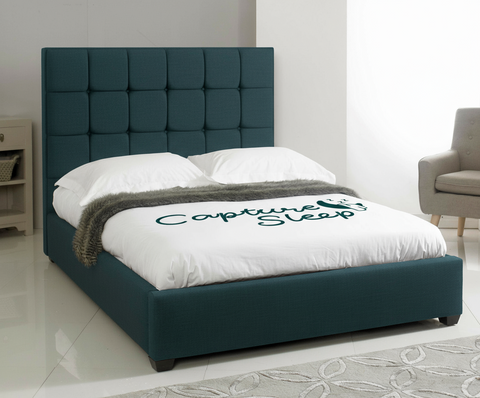 Cube Upholstered Bed Frame