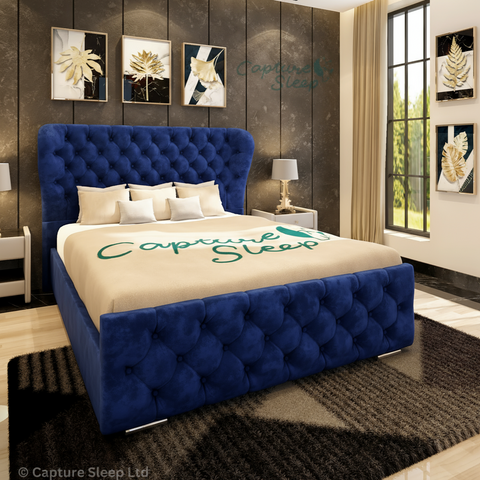 Oxford Wingback Bed Frame