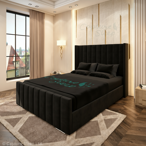 Ayla Wingback Bed