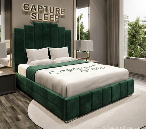 Skyscraper Art Deco Bed Frame