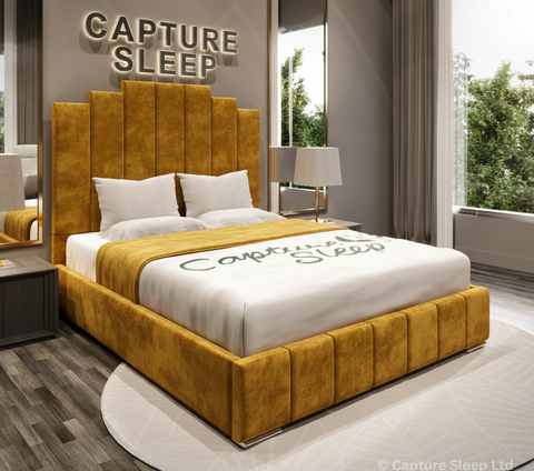 Skyscraper Art Deco Bed Frame