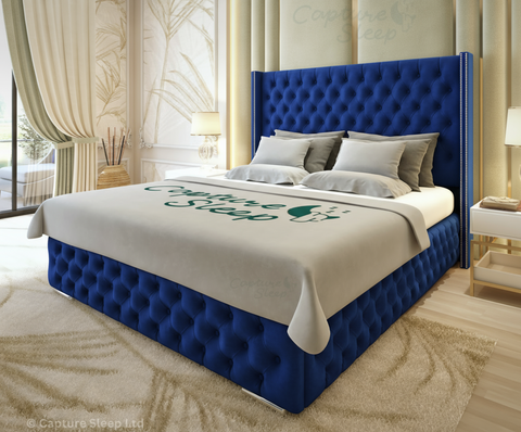 Sephora Chesterfield Wingback Bed Frame