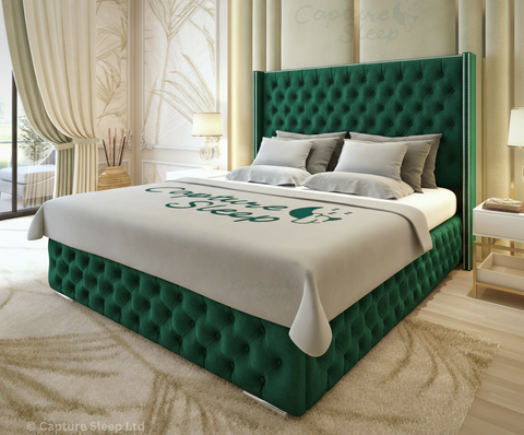 Sephora Chesterfield Wingback Bed Frame