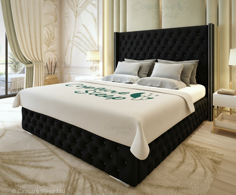 Sephora Chesterfield Wingback Bed Frame