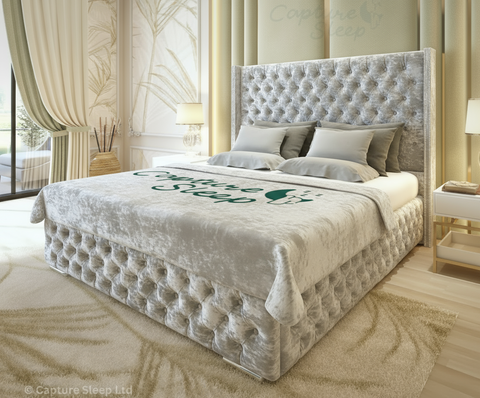 Sephora Chesterfield Wingback Bed Frame