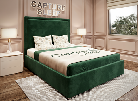 Alana Bed Frame with Black Border