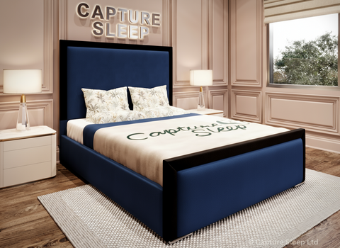 Alana Bed Frame with Black Border