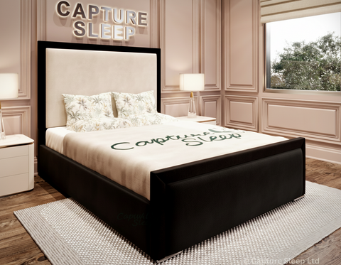 Alana Bed Frame with Black Border