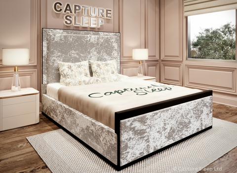 Alana Bed Frame with Black Border