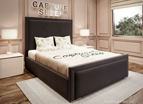 Alana Bed Frame with Black Border