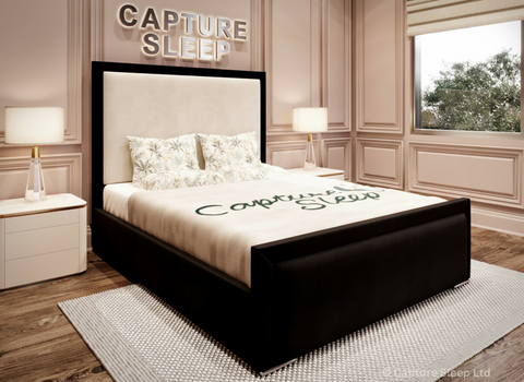 Alana Bed Frame with Black Border