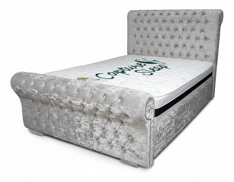 Chesterfield Sleigh Bed Frame