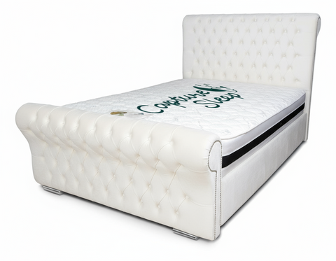 Chesterfield Sleigh Bed Frame