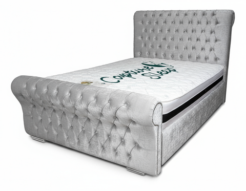 Chesterfield Sleigh Bed Frame