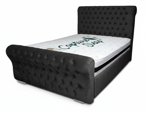 Chesterfield Sleigh Bed Frame