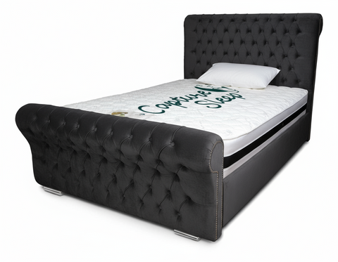 Chesterfield Sleigh Bed Frame