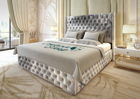 Sephora Chesterfield Wingback Bed Frame