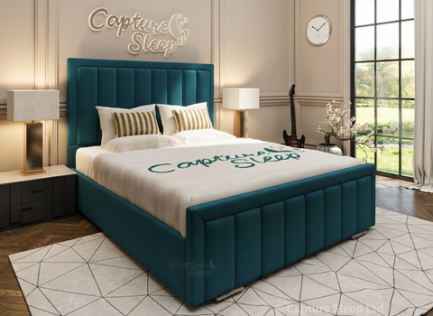 Chanel Linear Panel Bed Frame