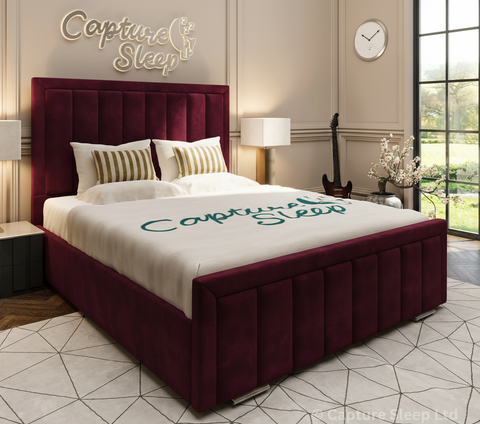 Chanel Linear Panel Bed Frame