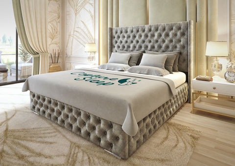 Sephora Chesterfield Wingback Bed Frame