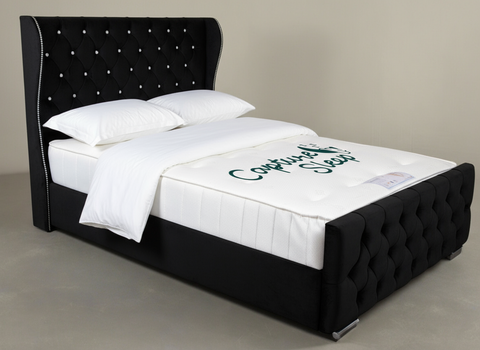 Eva Wingback Bed Frame