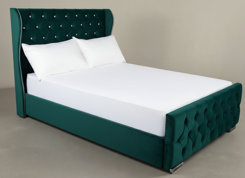 Eva Wingback Bed Frame
