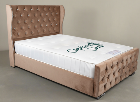 Eva Wingback Bed Frame