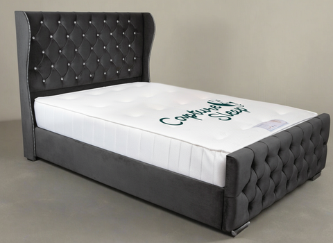 Eva Wingback Bed Frame