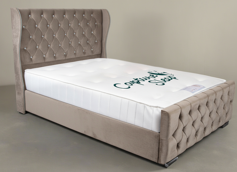 Eva Wingback Bed Frame