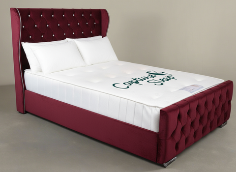 Eva Wingback Bed Frame
