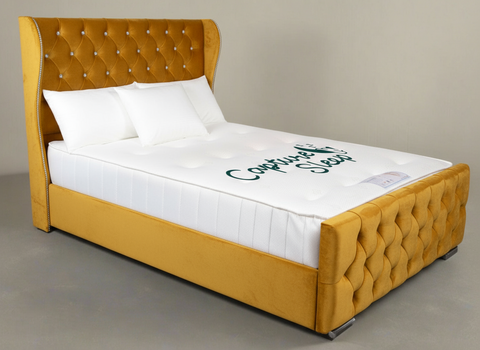 Eva Wingback Bed Frame