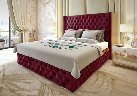 Sephora Chesterfield Wingback Bed Frame