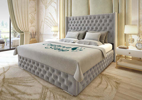 Sephora Chesterfield Wingback Bed Frame