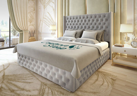 Sephora Chesterfield Wingback Bed Frame