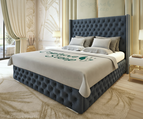 Sephora Chesterfield Wingback Bed Frame