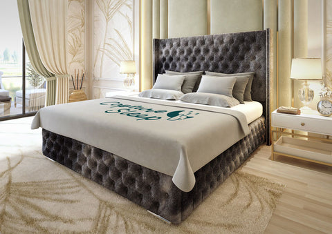 Sephora Chesterfield Wingback Bed Frame