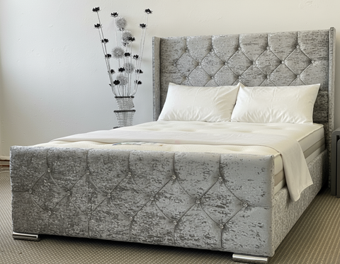 Emma Wingback Bed Frame