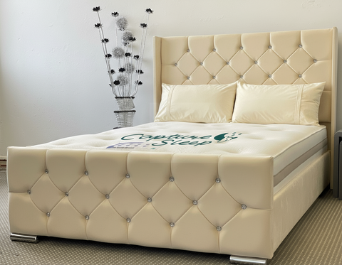 Emma Wingback Bed Frame